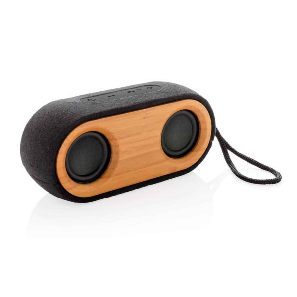 Eco Gifts Bamboo X double speaker