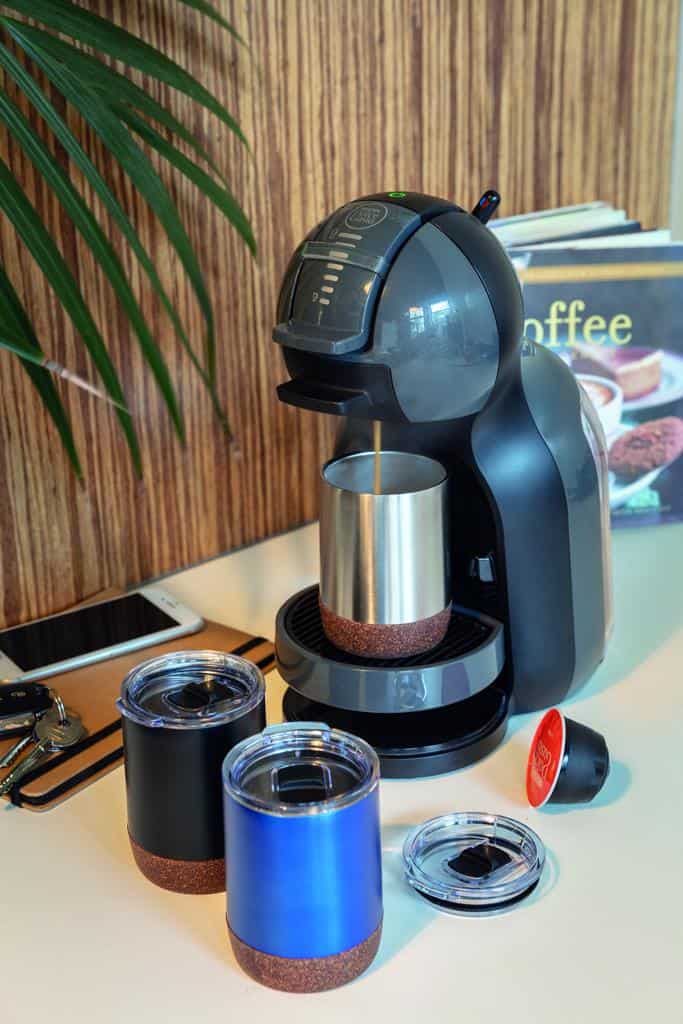 Drinkware Cork small vacuum coffee mug
