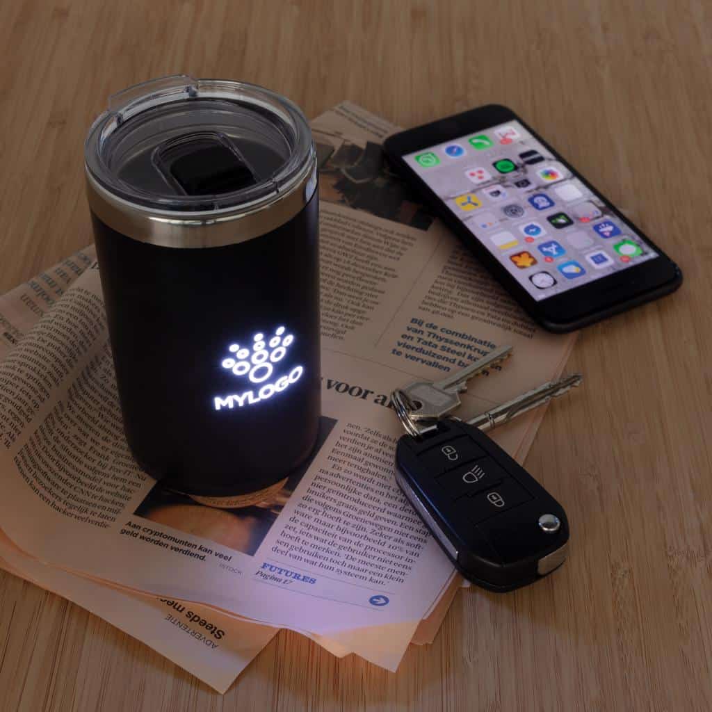 Drinkware Light up logo coffee mug