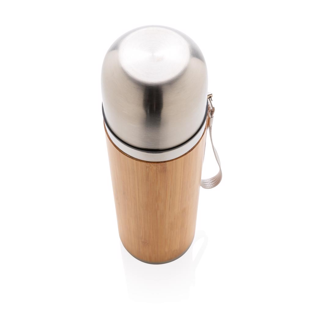 Drinkware Bamboo vacuum travel flask