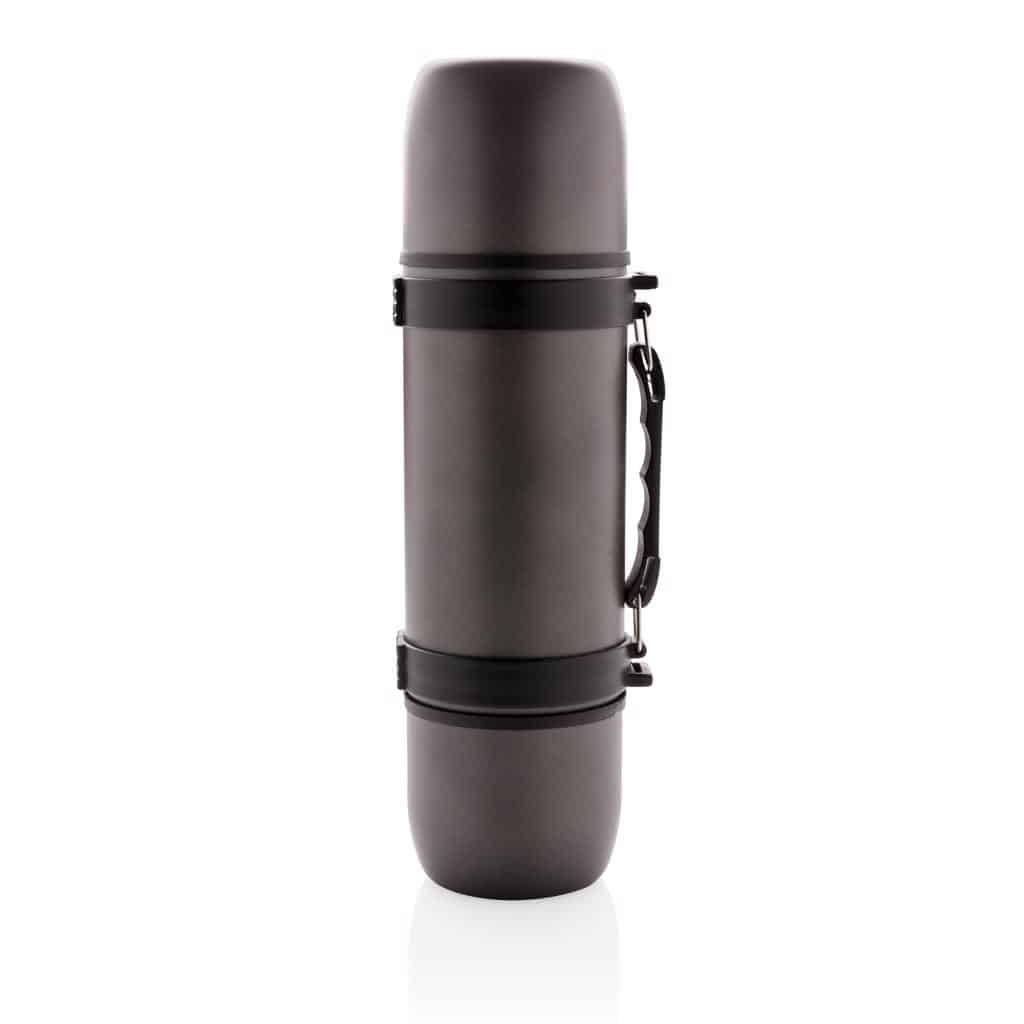 Drinkware Vacuum flask with 2 cups