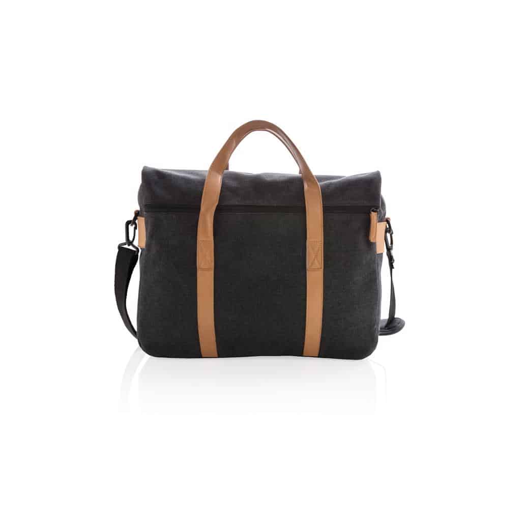 Bags & Travel & Textile Canvas laptop bag PVC free