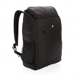 Backpacks Swiss Peak RFID easy access 15″ laptop backpack PVC free