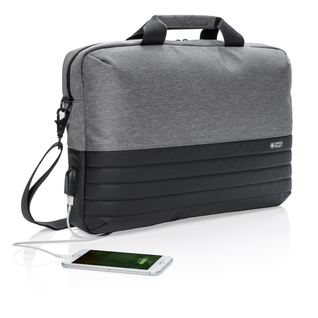Bags & Travel & Textile Swiss Peak RFID 15.6″ laptop bag