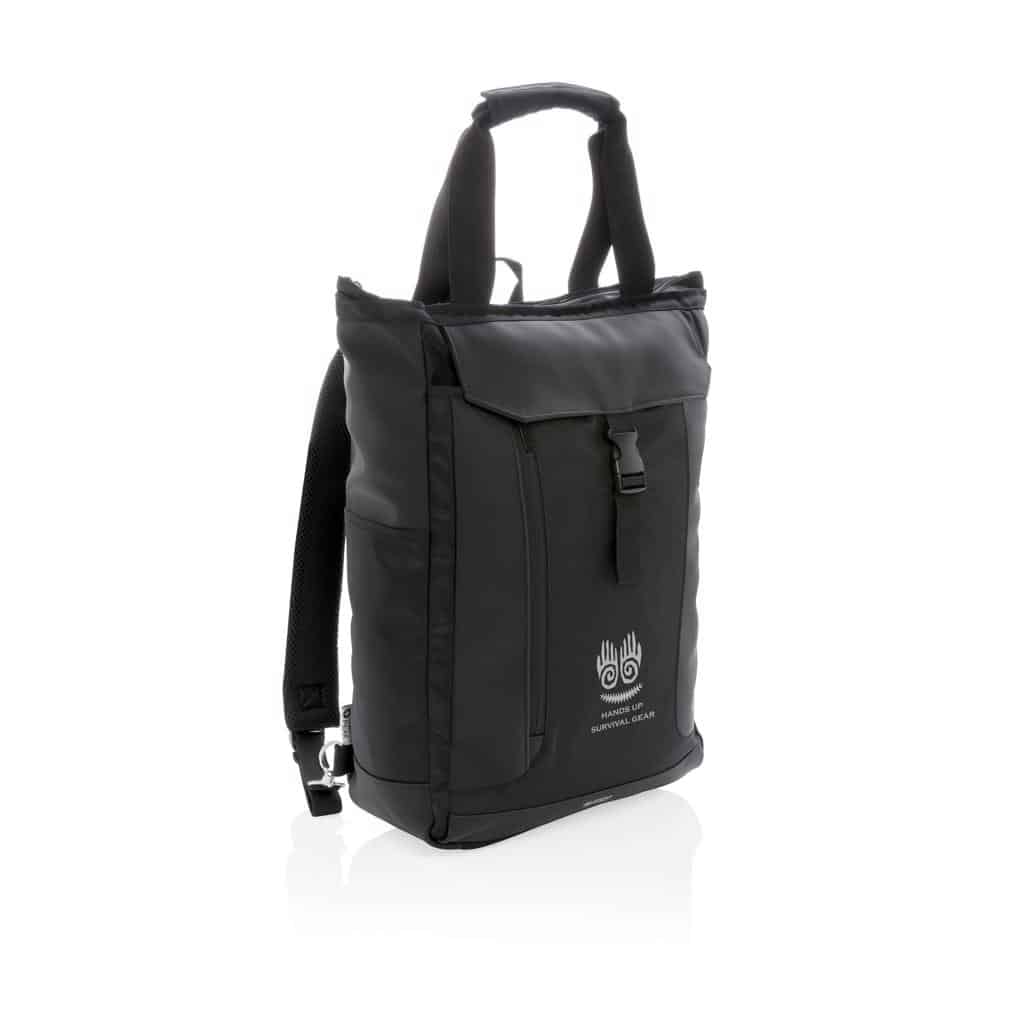 Backpacks Swiss Peak RFID 15″ laptop totepack PVC free