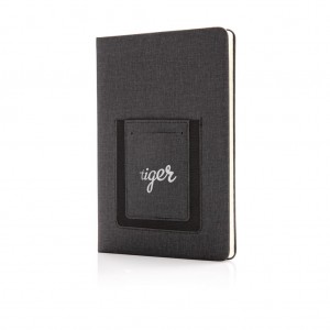 Notebooks Deluxe A5 Notebook with phone pocket