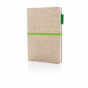 Eco Gifts A5 Eco jute cotton notebook