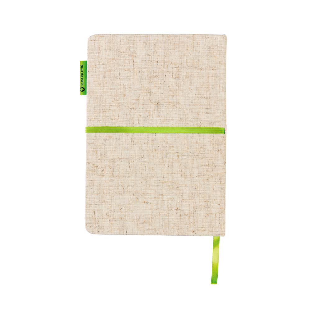 Eco Gifts A5 Eco jute cotton notebook