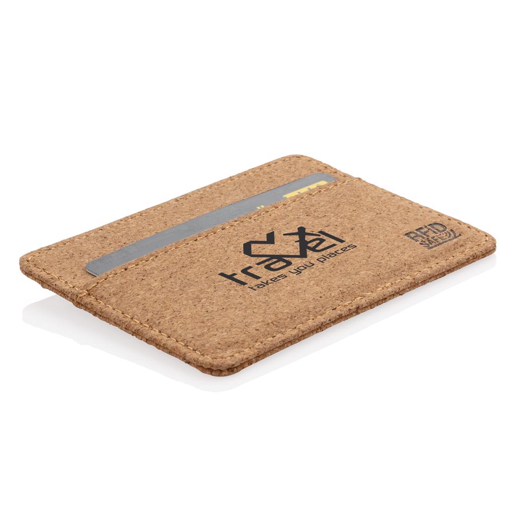 Bags & Travel & Textile ECO cork secure RFID slim wallet