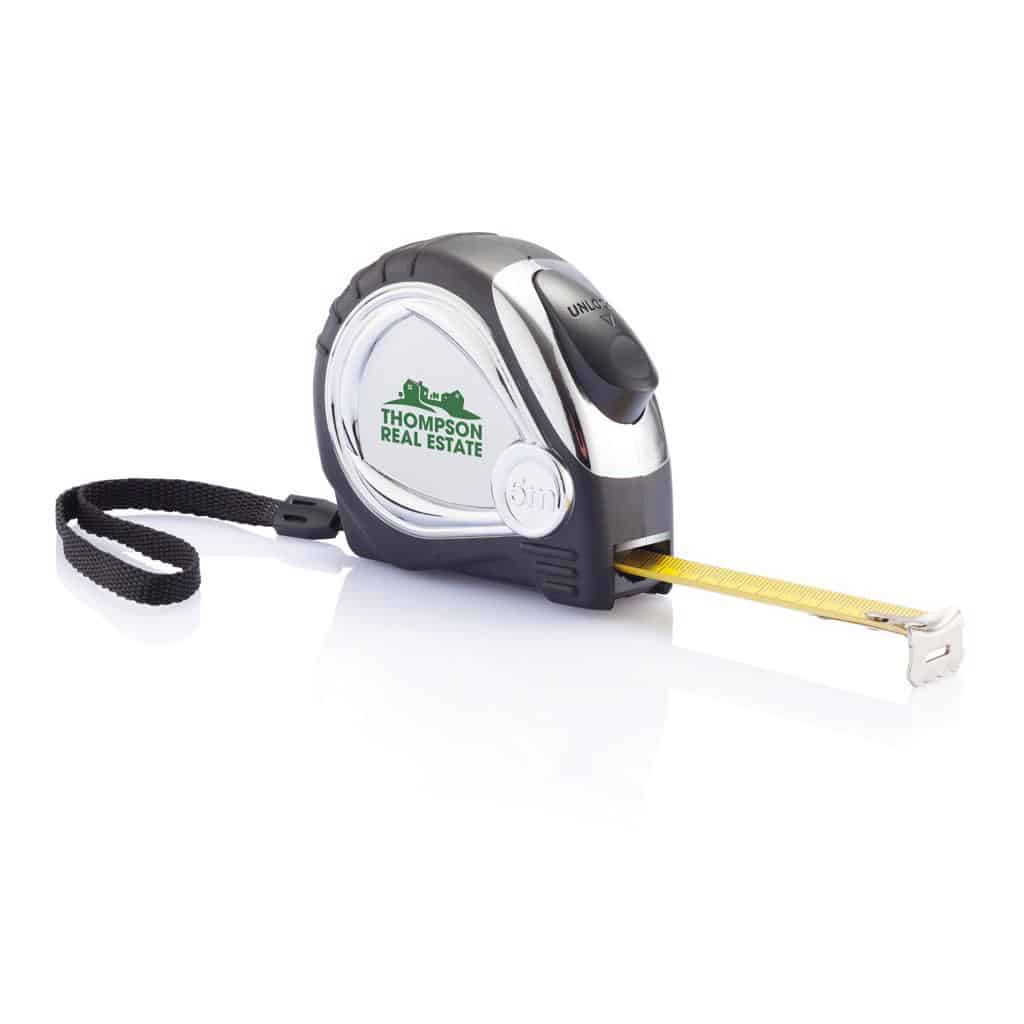 Measuring tapes Chrome plated auto stop tape measure