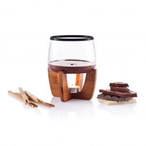 Eco Gifts Cocoa chocolate fondue set