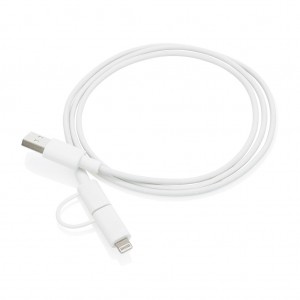 Chargers & Cables 2-in-1 cable MFi licensed