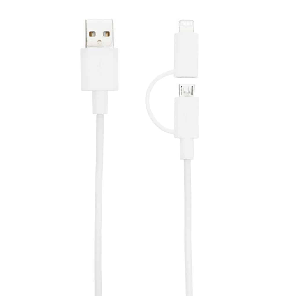 Chargers & Cables 2-in-1 cable MFi licensed