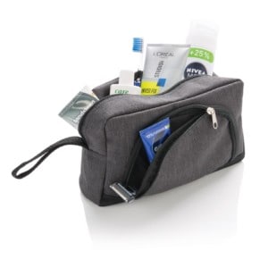 Bags & Travel & Textile Classic two tone toiletry bag