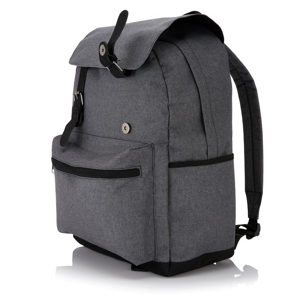 Backpacks Laptop backpack with magnetic buckle straps