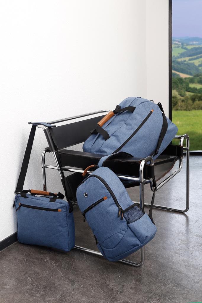 Bags & Travel & Textile Fashion duo tone travel bag