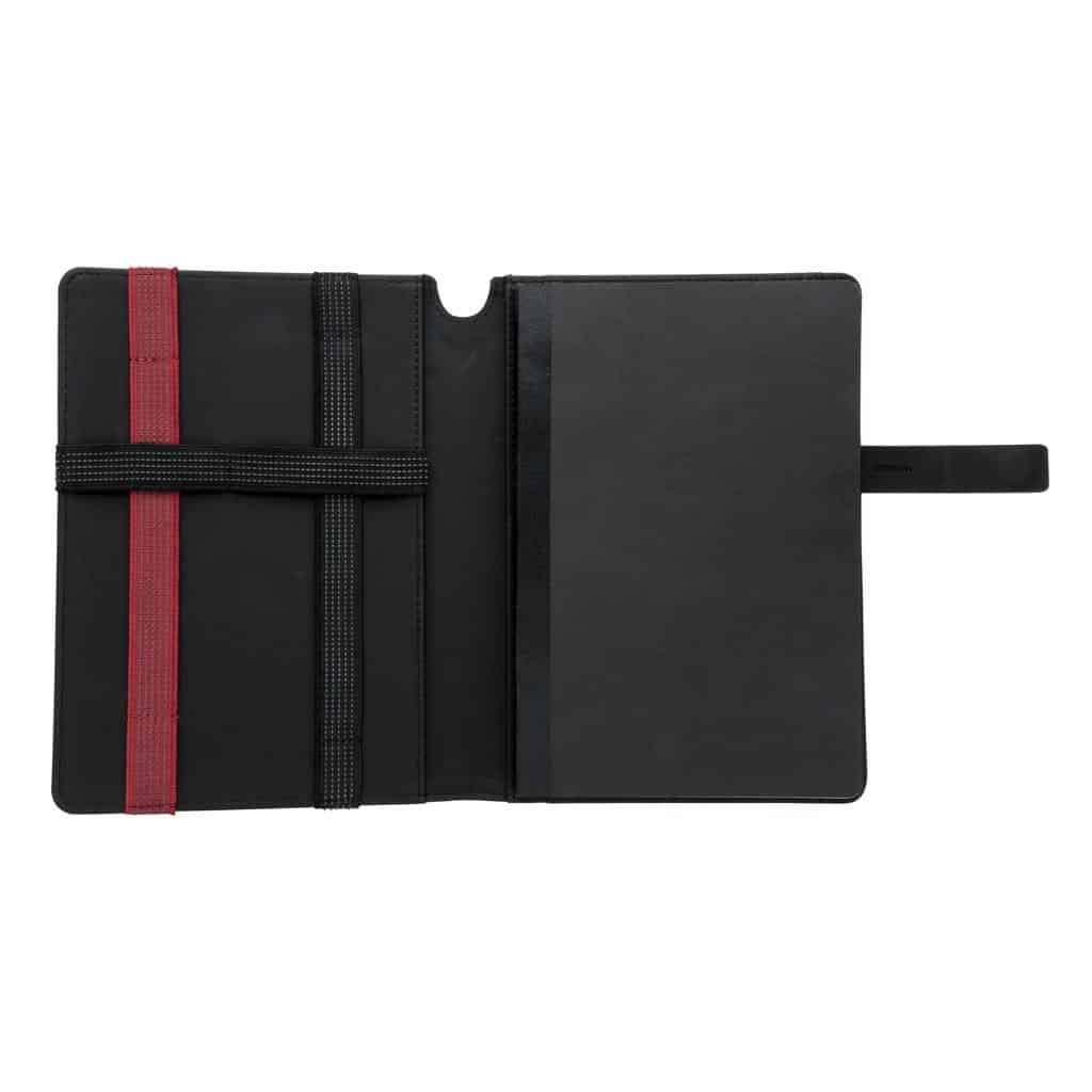 Notebooks Kyoto A5 notebook cover with organiser