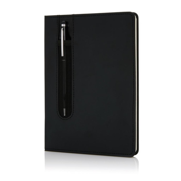 Notebooks Standard hardcover PU A5 notebook with stylus pen