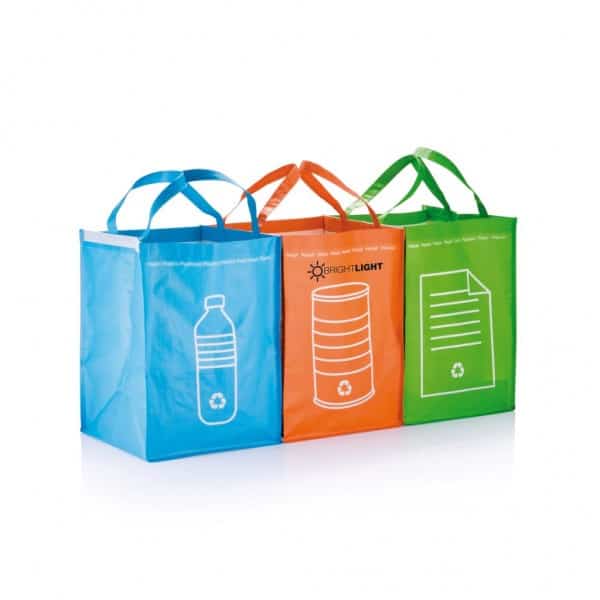 Eco Gifts 3pcs recycle waste bags