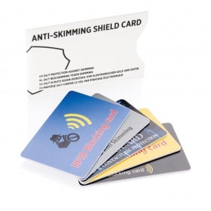 Bags & Travel & Textile Anti-skimming RFID shield card