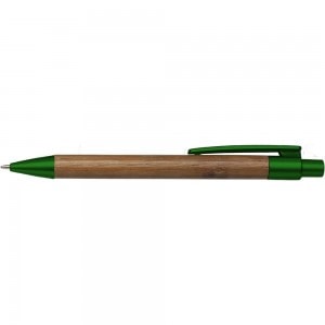 Eco Gifts Bamboo ballpen with coloured handle
