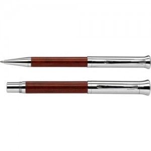 Eco Gifts Wooden ballpen and rollerball with case