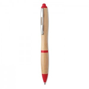Eco Gifts Ball pen in ABS and bamboo