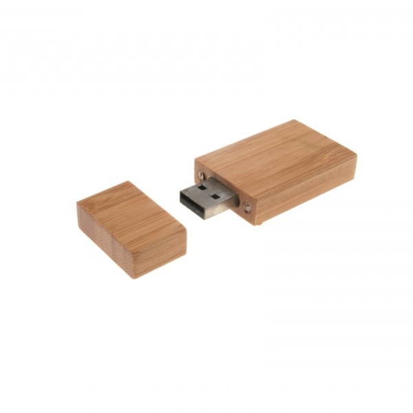 Eco Gifts Bamboo USB Flash Drive Flat