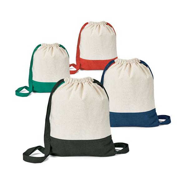 Backpacks ROMFORD. 100% cotton drawstring bag