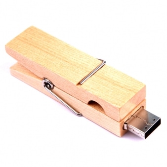 Eco Gifts USB Flash Drive Clothespin