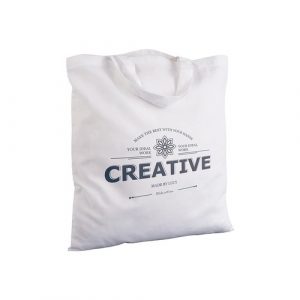 Cotton Cotton bag with short handles