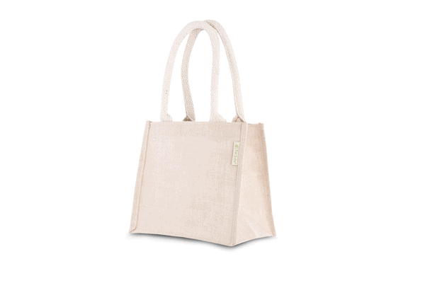Eco Gifts Bag made from jute and cotton – small