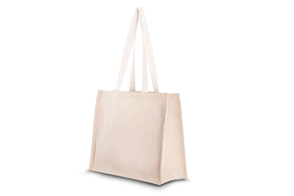 Eco Gifts Bag made from jute and cotton – Sunflower