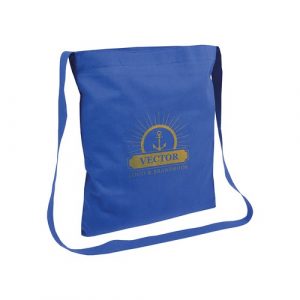 Cotton 130 g / m² cotton bag with shoulder strap