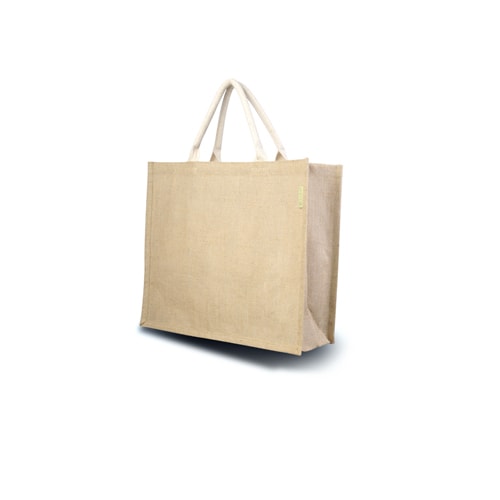 Eco Gifts Jute bag with cotton handles