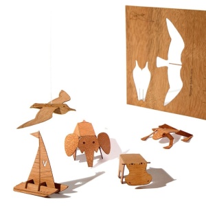 Eco Gifts Wooden postcard