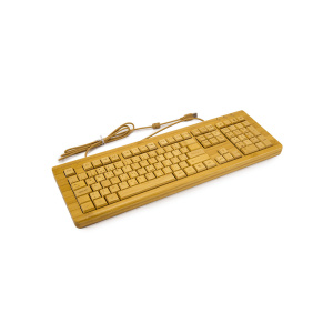 Desktop Accessories Wooden computer keyboard