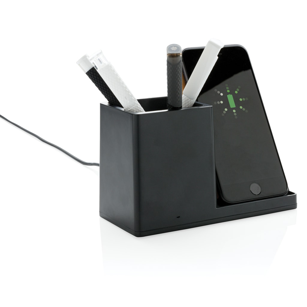 Eco Gifts Ontario 5W wireless charger with pen holder