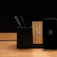 Eco Gifts Ontario 5W wireless charger with pen holder