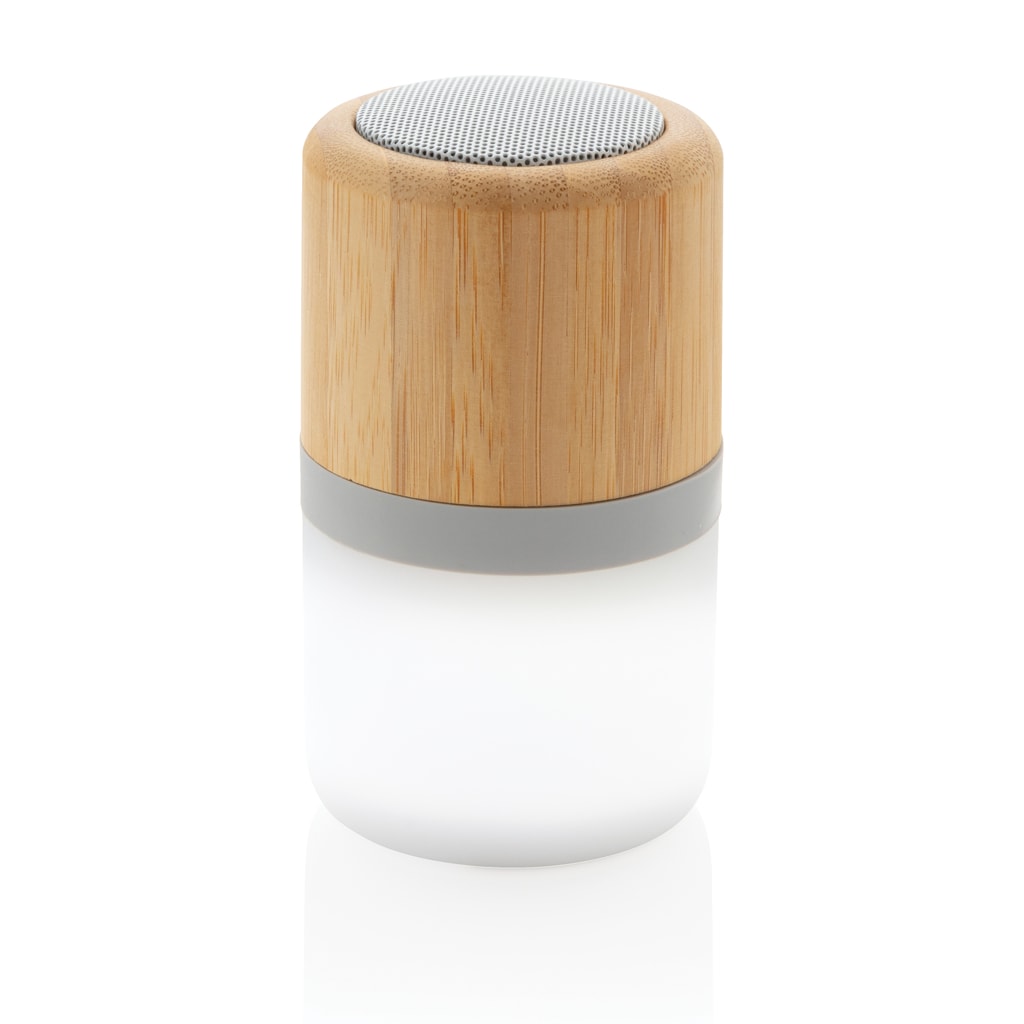 Mobile Tech Bamboo colour changing 3W speaker light