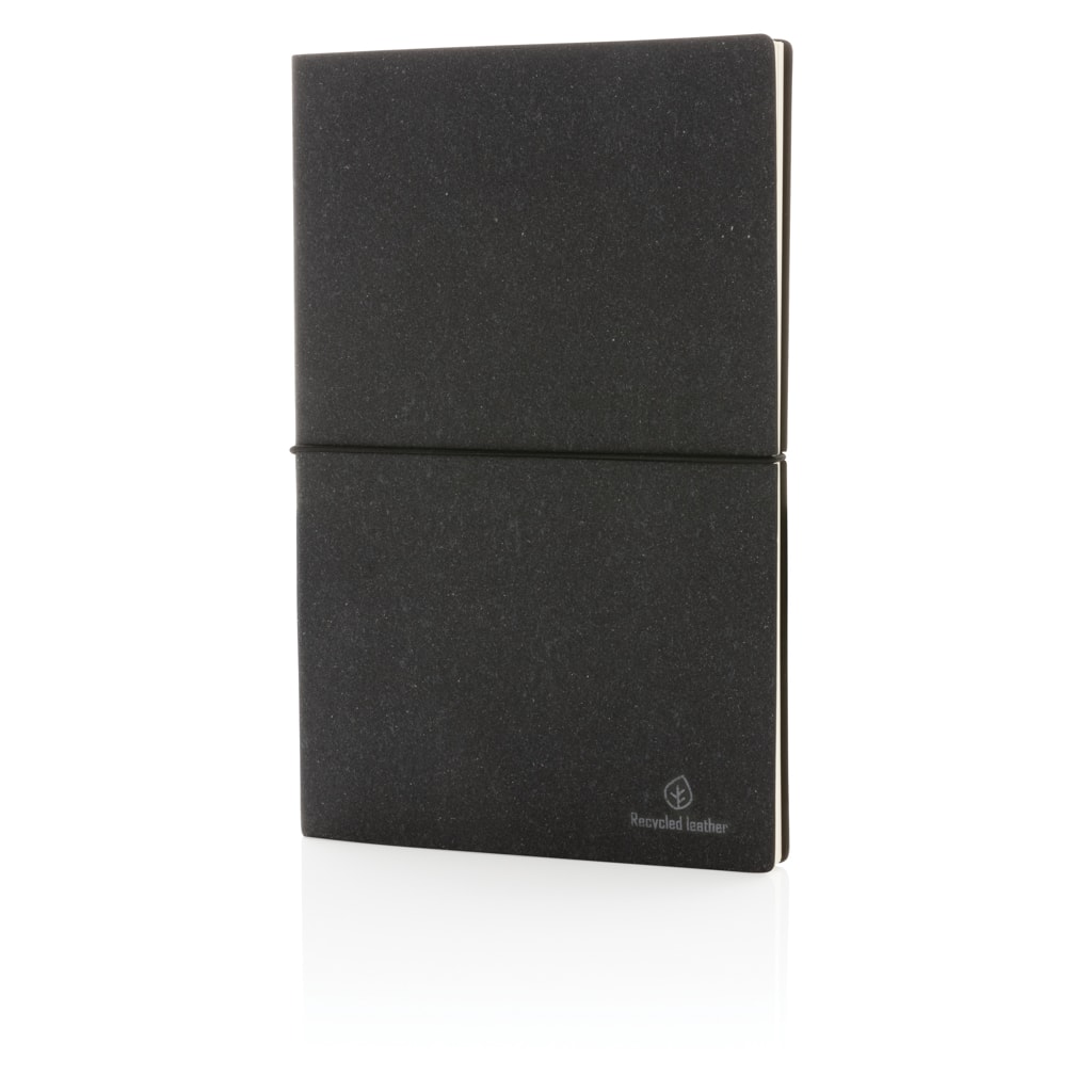 Eco Gifts A5 recycled leather notebook