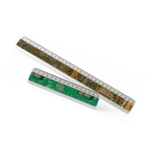 Desktop Accessories Ruler made from recycled circuit boards