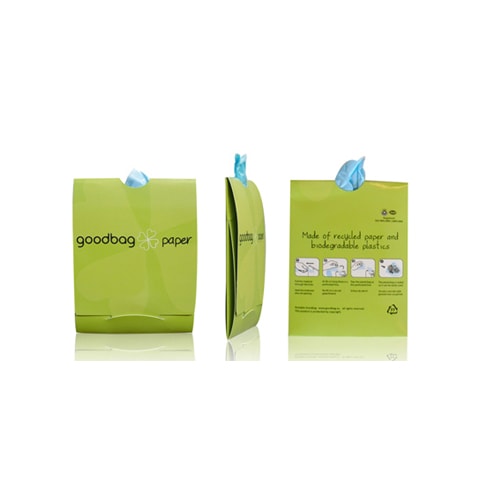 Biodegradable Pocket baggies made from bioplastics and recycled paper – in a letter