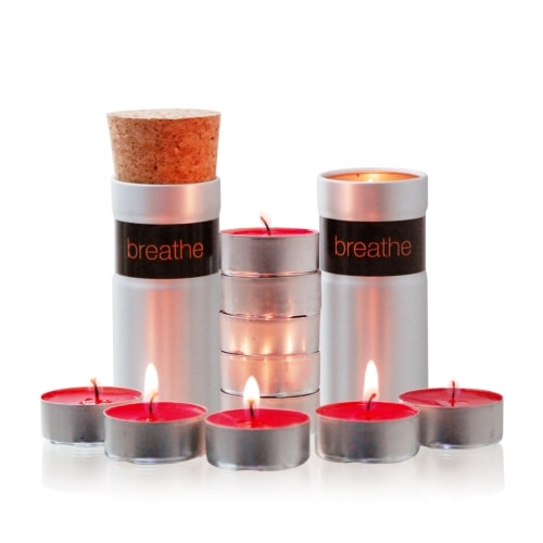 Eco Gifts Candles in recycled aluminium packaging