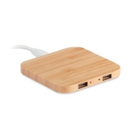 Eco Gifts Bamboo wireless charging pad