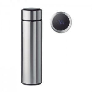 Drinkware Bottle with touch thermometer