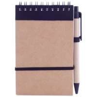 Eco Gifts Recycled notebook with a pen – colored