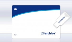 USB USB card made from paper