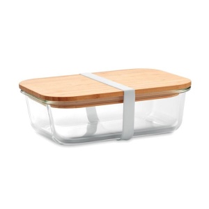 Kitchen Accessories Glass lunchbox with bamboo lid