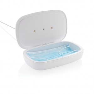 Mobile Gadgets UV-C steriliser box with 5W wireless charger